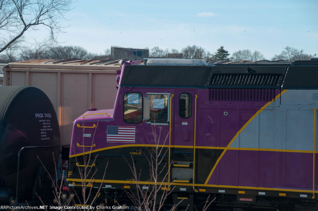 MBTA 1033 still with the tags on.